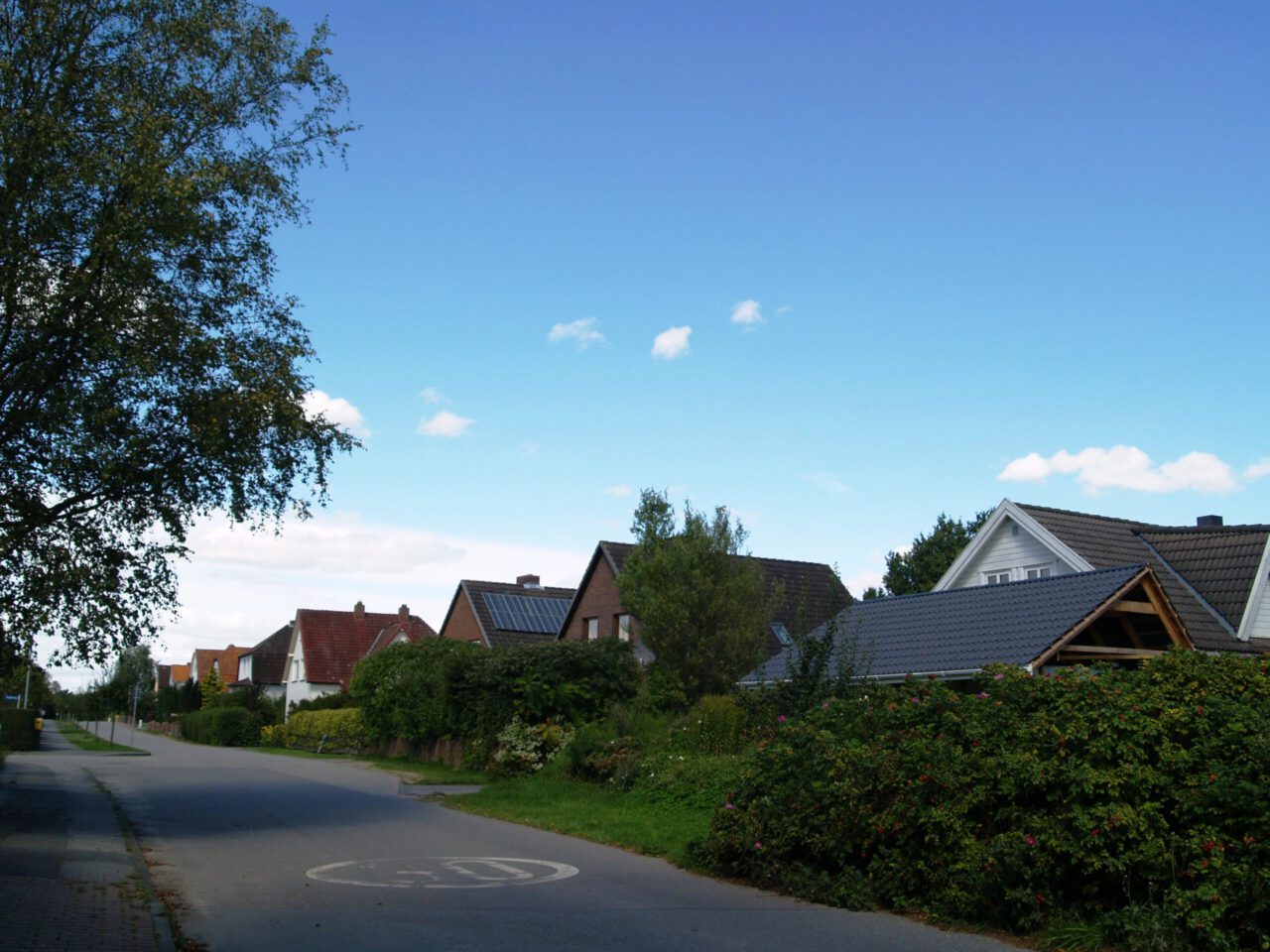 Blick in die Bahnhofstraße