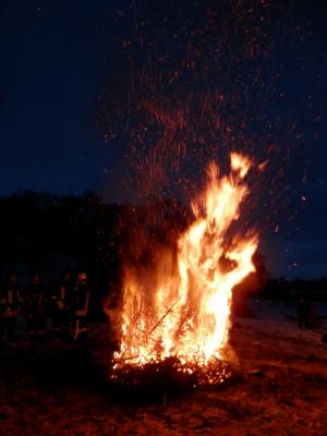 Das Feuer der Tannenbäume