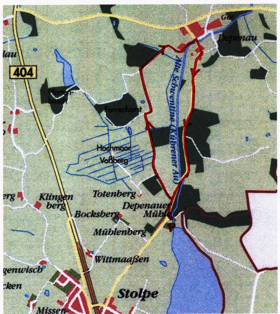 Fahrradtour durch das Depenauer Hochmoor