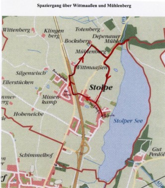 Karte zu Spaziergang über Wittmaaßen und Mühlenberg