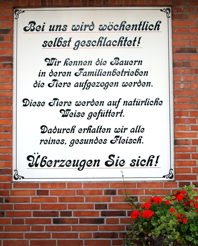 Infoschild Schlüter