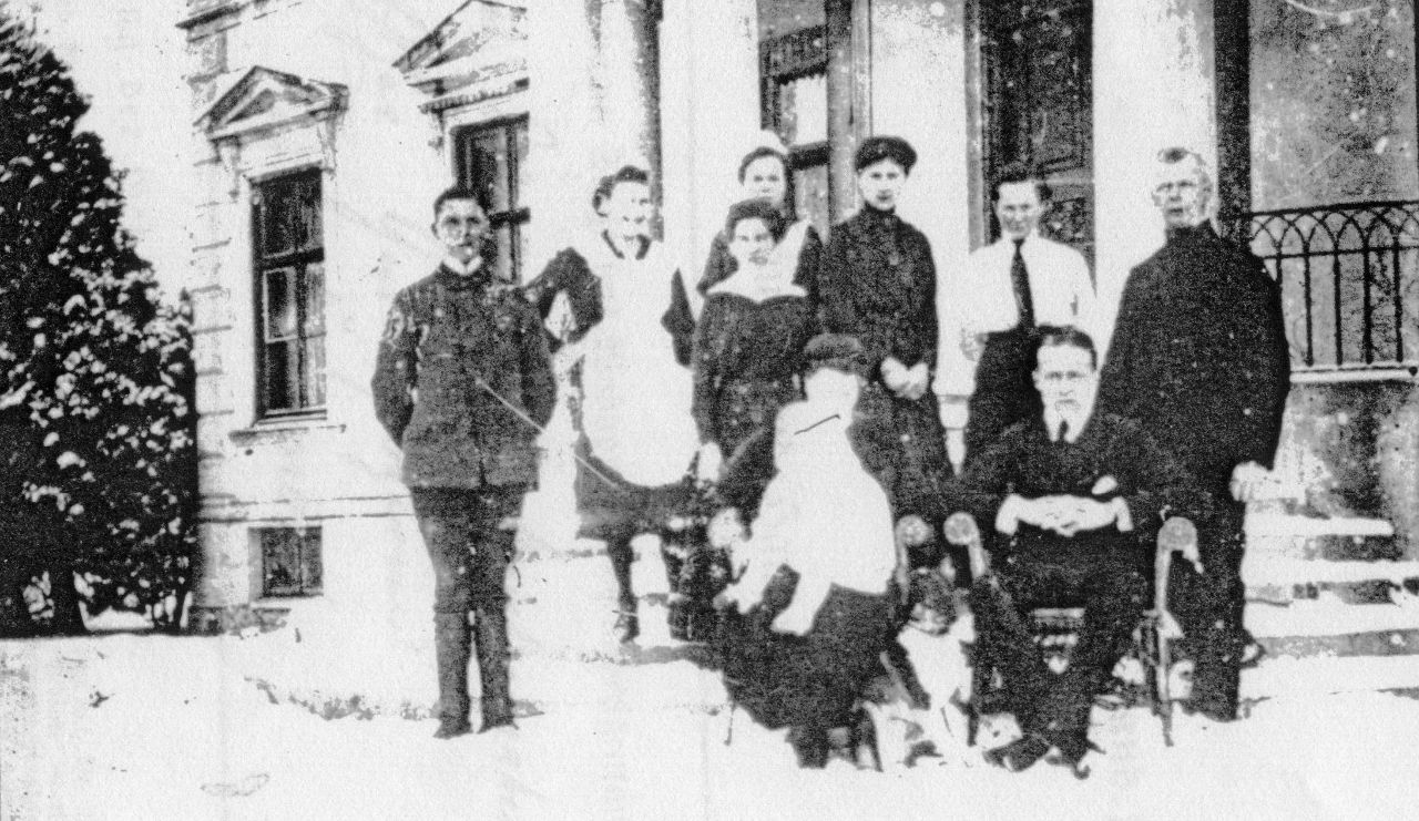 Besuch aus der kaiserlichen Familie 1921