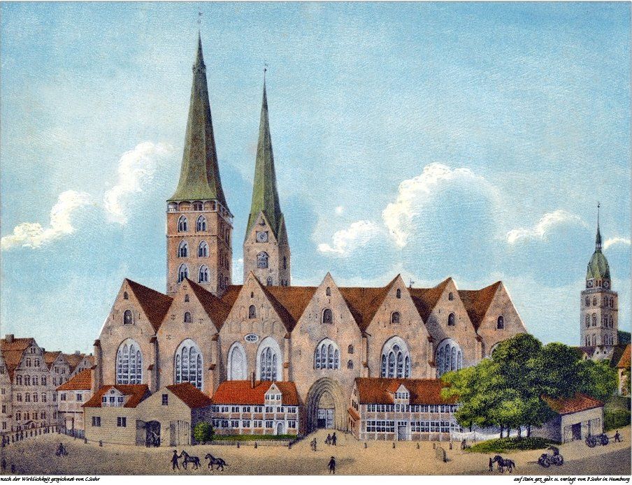 Hamburg.Domkirche.1800