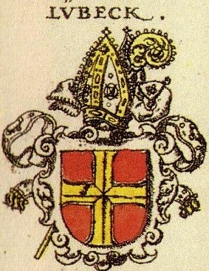 Wappen des Lübecker Bischofs
