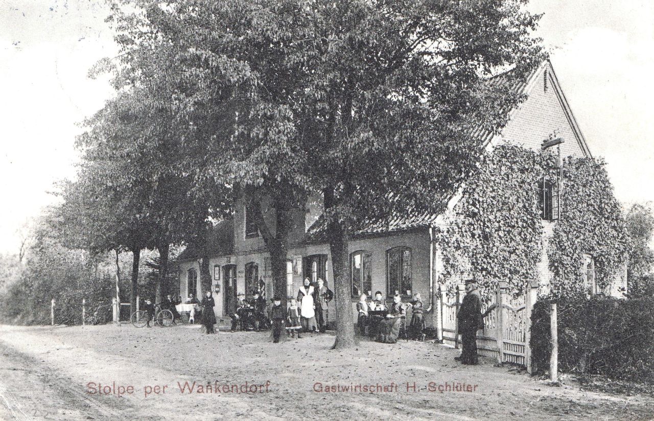 Gaststätte + Laden Schlüter 1912