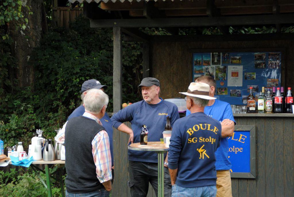 Besprechung am Rande