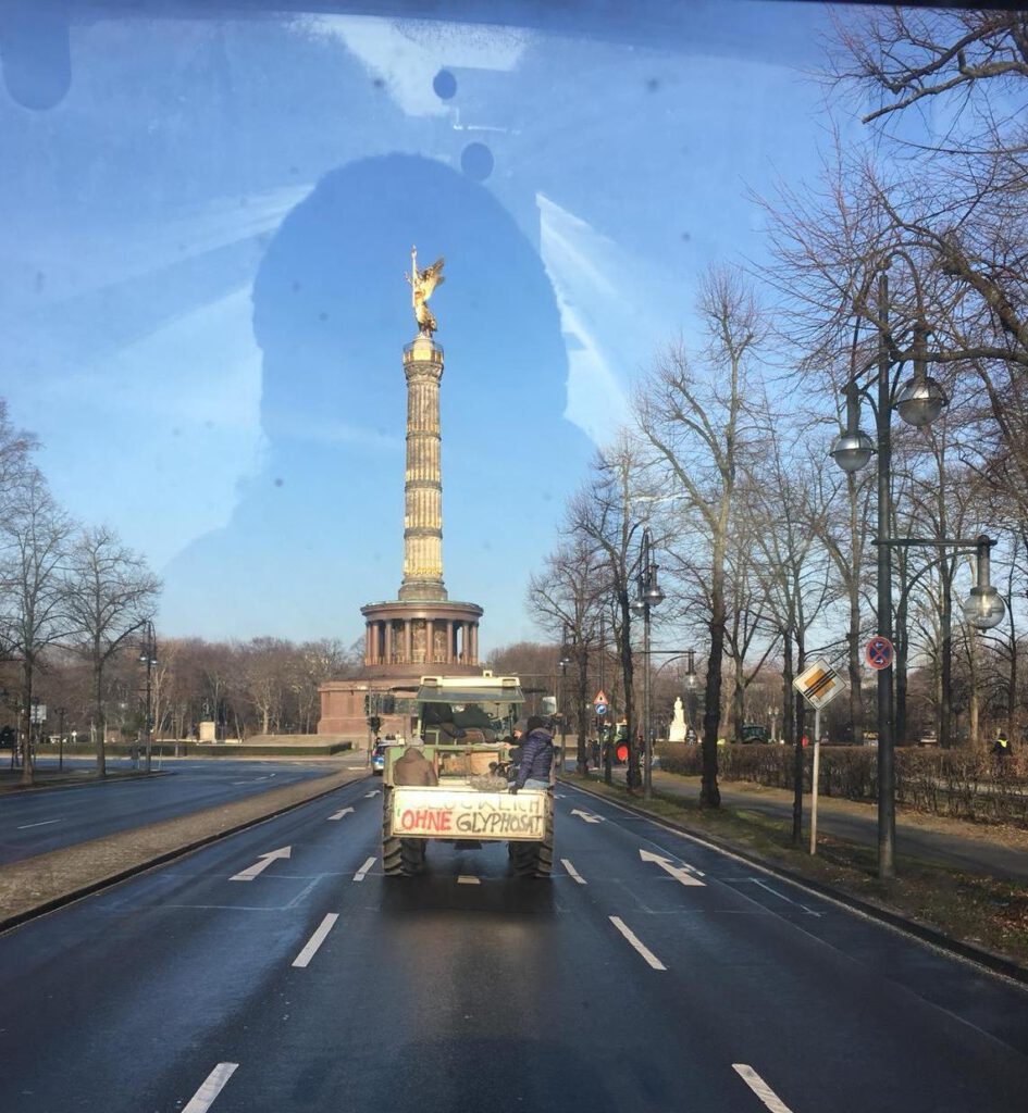 Anfahrt auf die Siegessäule