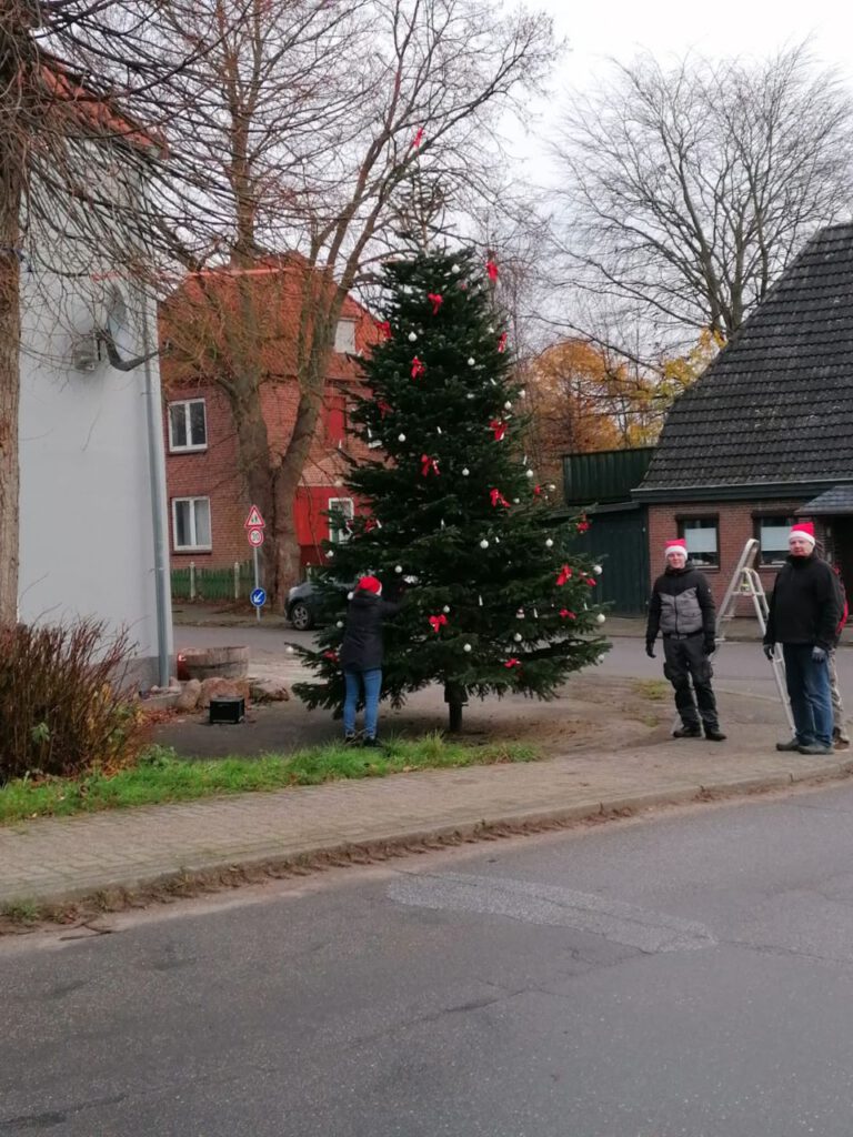 Der Baum ist fertig